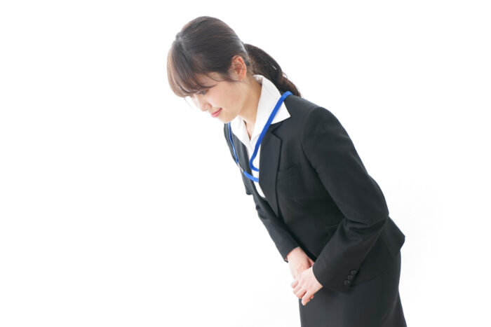 常識やマナーが身についていることをアピールする 常識やマナーが身についていることをアピールする