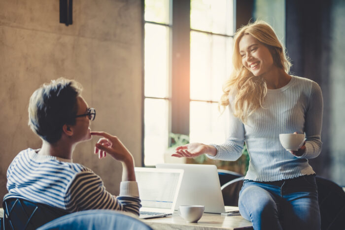 別れ話で揉めず、別れた後も付き合いが続いている