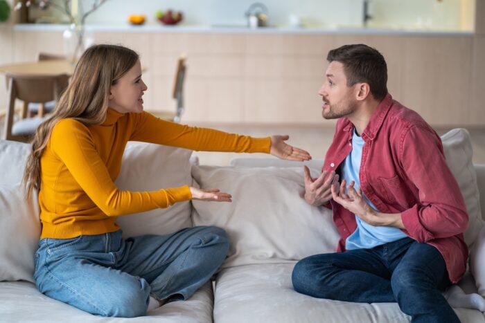 新しい彼女と喧嘩をしたとき