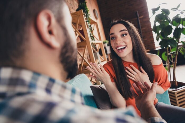 自分の話を真剣に聞き、常に共感してくれる
