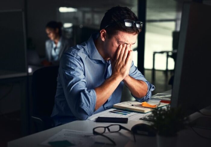 ストレスがたまっており、精神的余裕がない ストレスがたまっており、精神的余裕がない